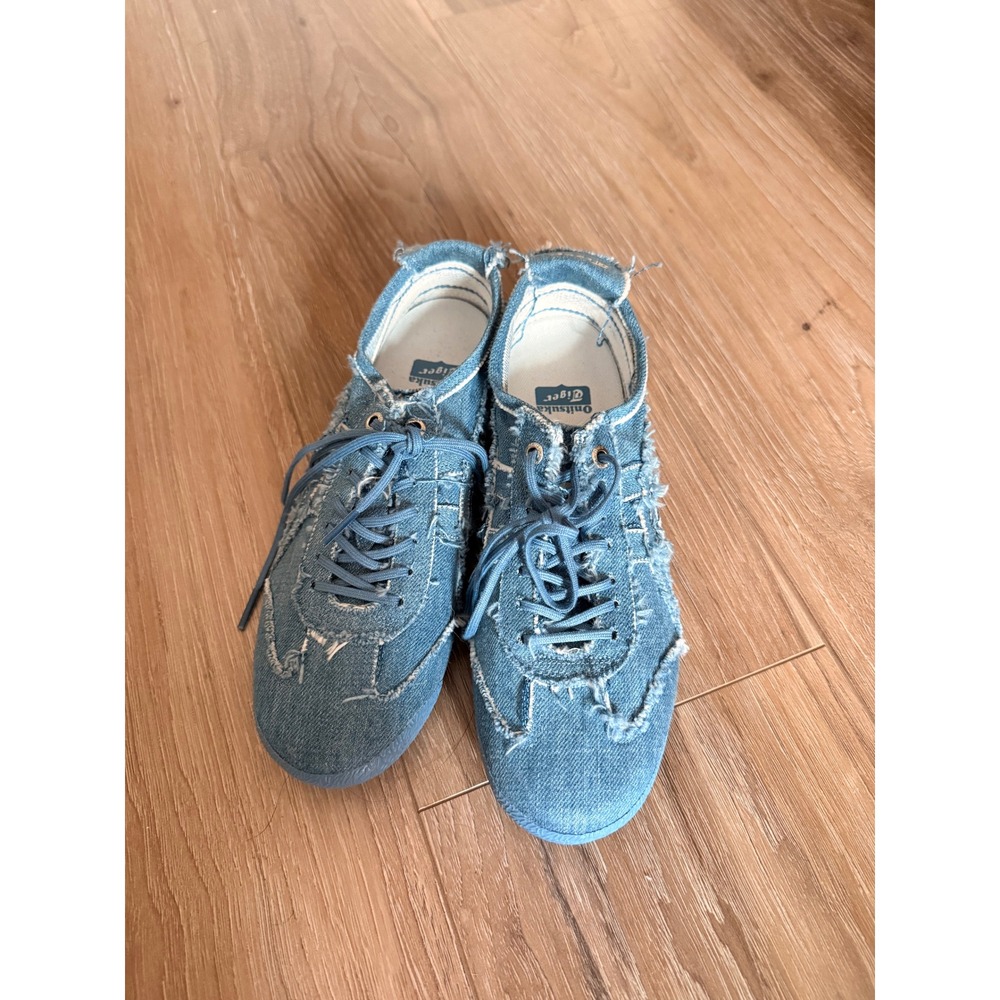 Onitsuka Tiger Mexico 66 Rare Distressed Denim Blue Sneakers Japan 1183C580-400